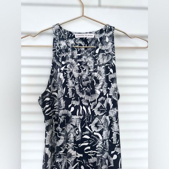 Athleta Santorini High Neck Indigo Floral Dress Size XXS - Picture 8 of 15